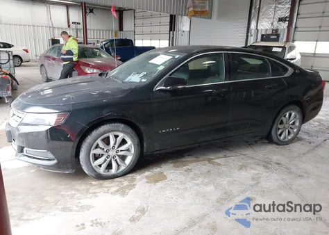 2017 Chevrolet Impala 1Lt from USA, damaged, VIN 2G1105S32H9109157